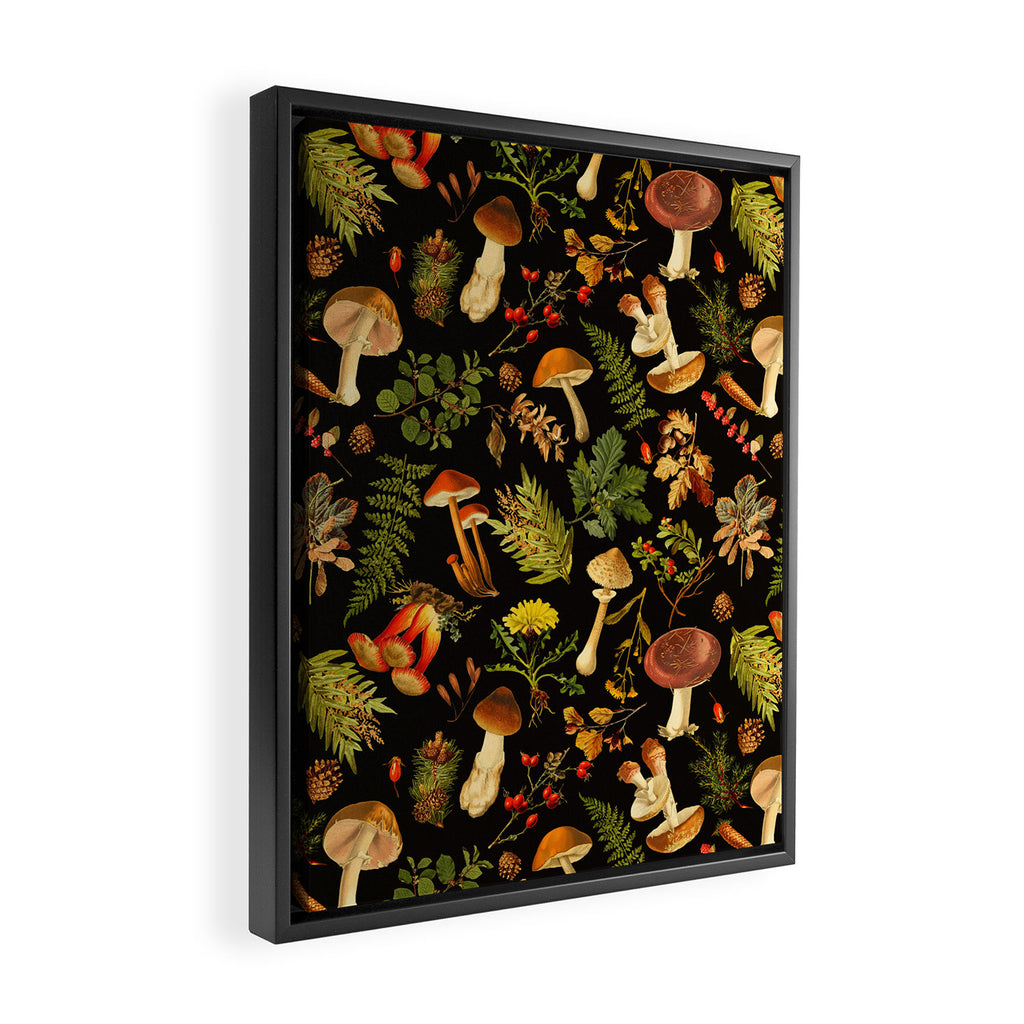 Vintage & Shabby Chic - Autumn Harvest Black Framed Canvas Print Gallery Image 2