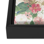Vintage & Shabby Chic - Botanical Flower Roses Garden Framed Canvas Print Gallery Image 3