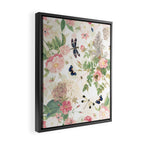 Vintage & Shabby Chic - Botanical Flower Roses Garden Framed Canvas Print Gallery Image 2