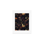 Vintage & Shabby Chic - Flowers at Night Art Print Gallery Image 1