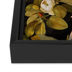 Vintage & Shabby Chic - Midnight Magnolia Botanical Garden Framed Canvas Print Gallery Image 3