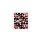 Vintage & Shabby Chic - Midnight Rose Garden Art Print Gallery Image 1