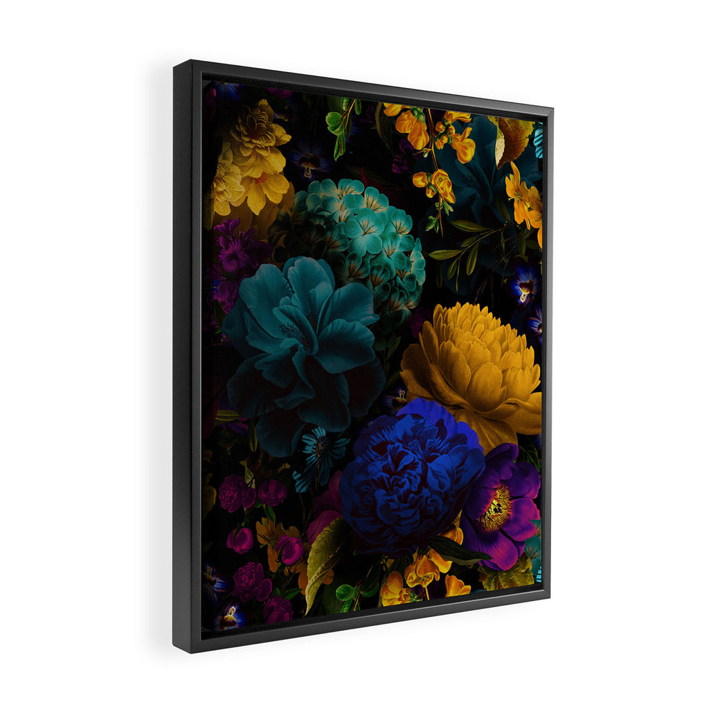 Vintage & Shabby Chic - Night Affaire Framed Canvas Print Gallery Image 2