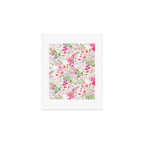Vintage & Shabby Chic - Pastel Spring Flower Medow Art Print Gallery Image 1