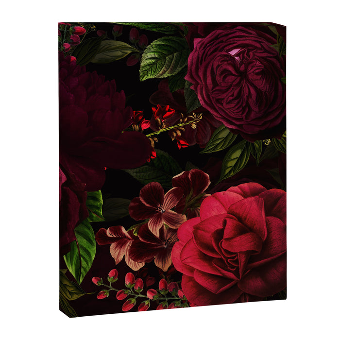 Vintage & Shabby Chic - Vintage & Shabby Chic - Mystical Night Roses Canvas Print Gallery Image 1