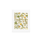 Vintage & Shabby Chic - Yellow Wildflowers Art Print Gallery Image 1