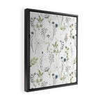Wildflowers Meadow Botanical Flower Garden  Framed Canvas Print Gallery Image 2