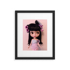 blythe in curlers Framed Art Print Gallery Image 5
