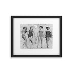 4 Girls Sunbathing Framed Art Print Gallery Image 5