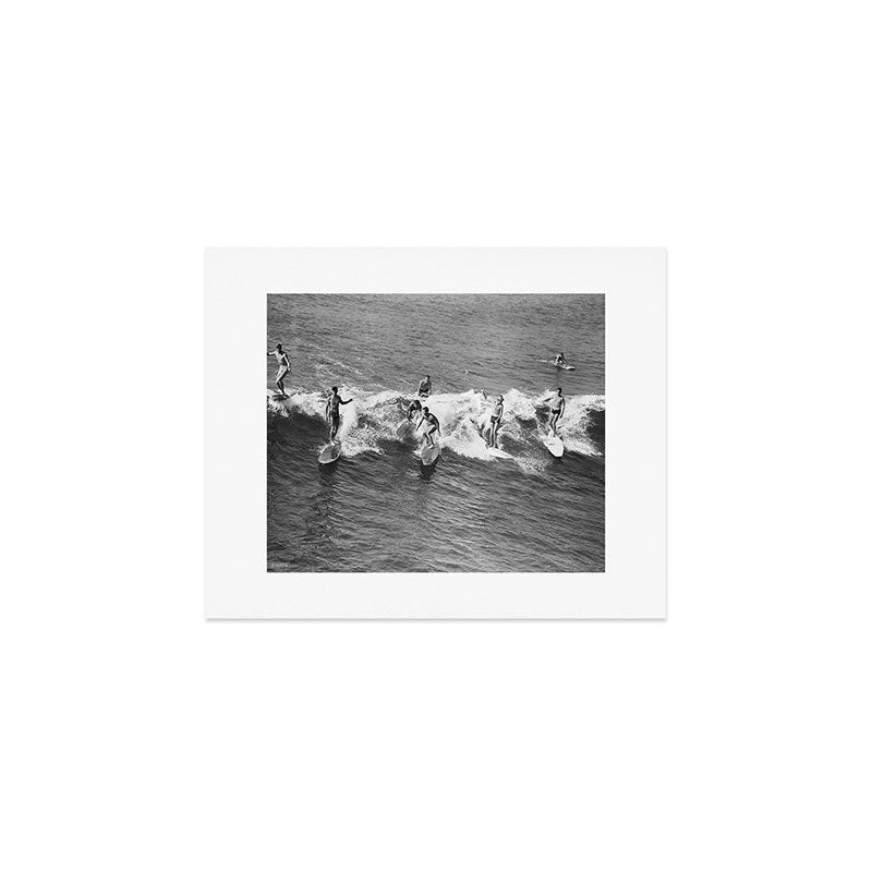 Guys On A Wave Art Print Gallery Image 1