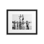 Vintage Beach Party 1 Framed Art Print Gallery Image 6