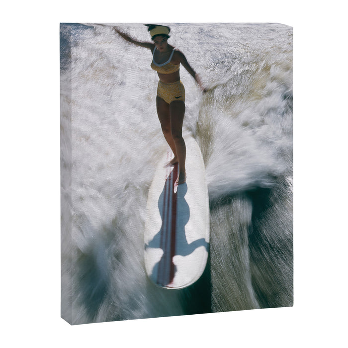 Yellow Bikini Canvas Print Gallery Image 1
