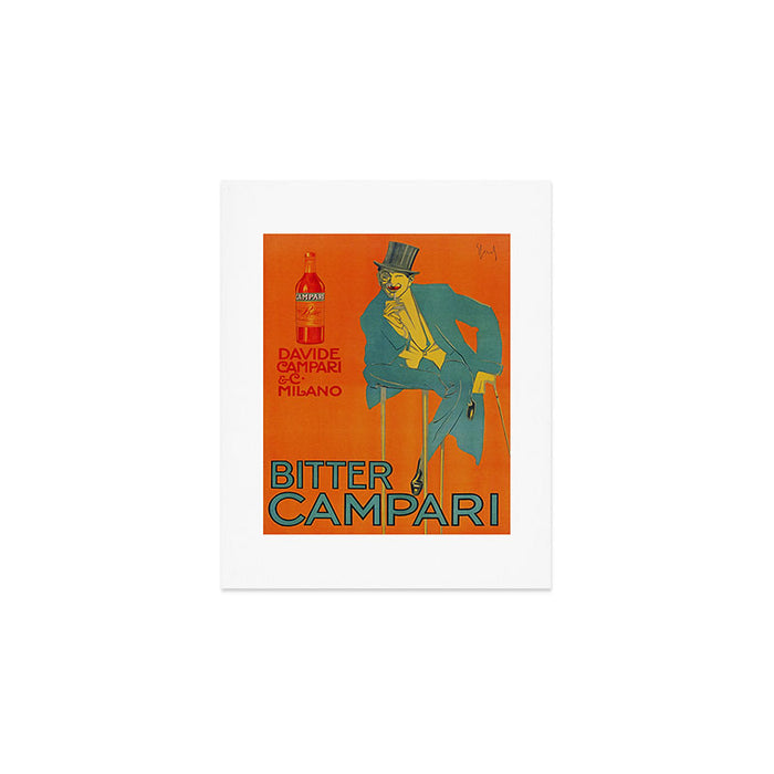 Bitter Campari Vintage Beverage Poster Art Print Gallery Image 1