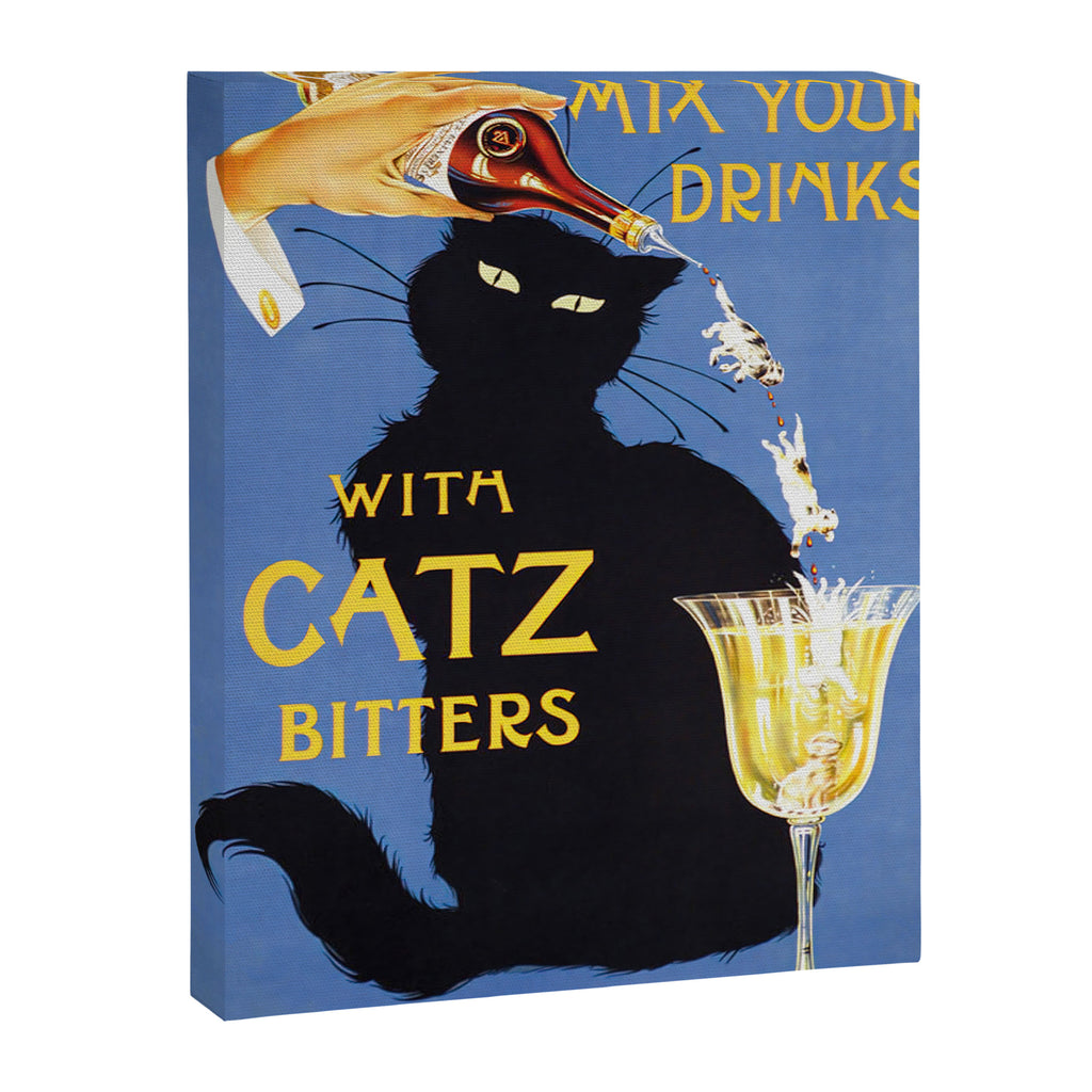 Catz Bitters Vintage Beverage Wall Art Canvas Print Gallery Image 6