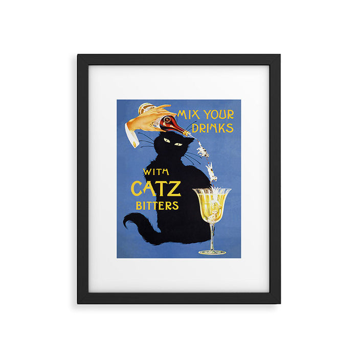 Catz Bitters Vintage Beverage Wall Art Framed Art Print Gallery Image 1
