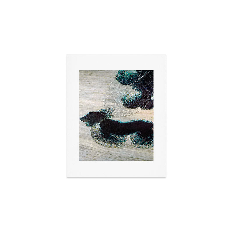 Dynamism of a Dog on a Leash, Vintage Minimalist Art Art Print Gallery Image 1