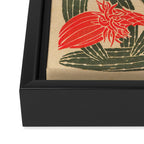 Mexico, Cactus Vintage Wall Art Framed Canvas Print Gallery Image 3