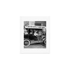 Prohibition, Beer Car, Vintage Black and White Old Photo Art Print Gallery Image 1