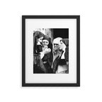 Smoking Nuns, Black and White, Vintage Wall Art Framed Art Print Gallery Image 5