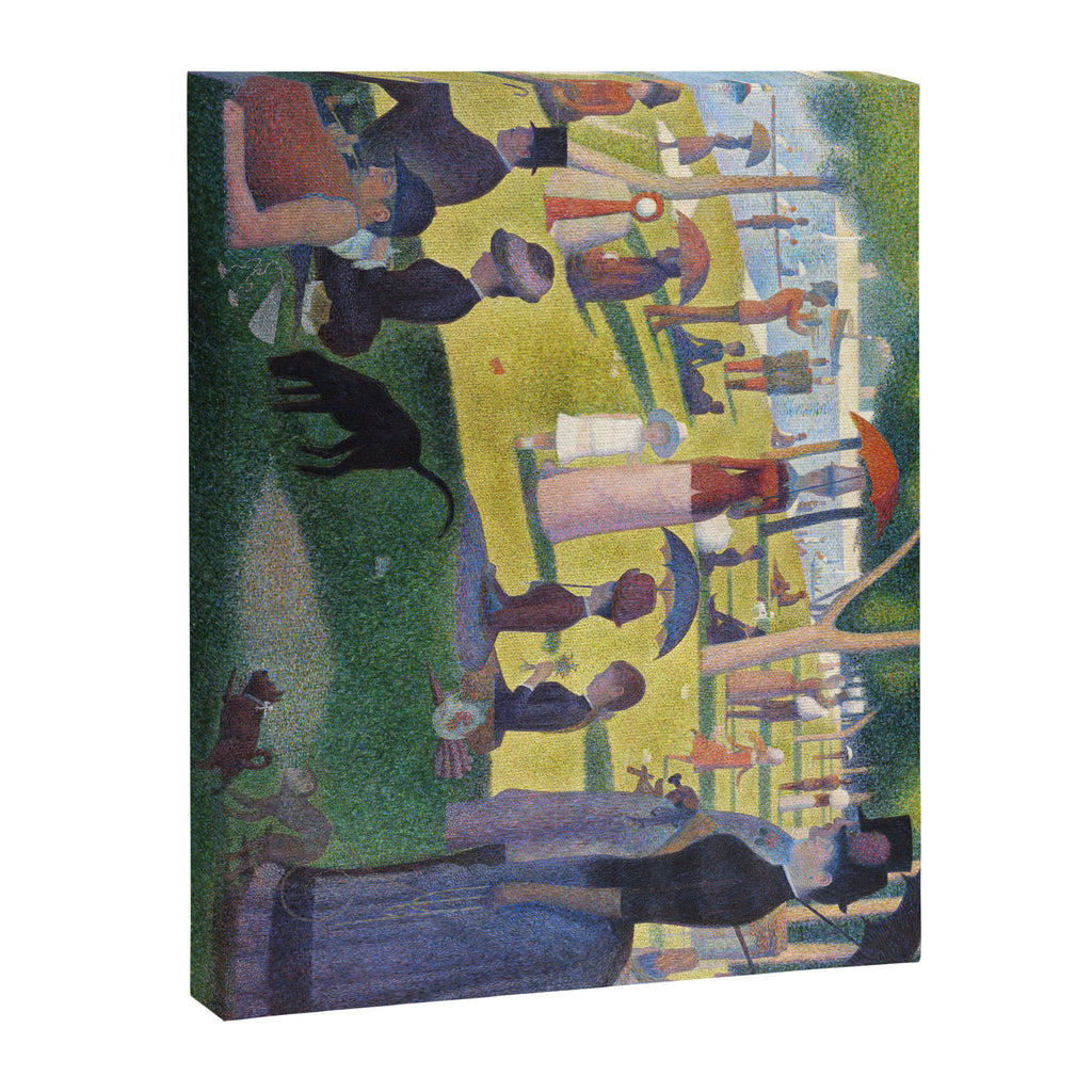 A Sunday on La Grande Jatte by Georges Seurat, 1884 Canvas Print Gallery Image 6