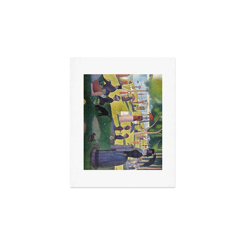 A Sunday on La Grande Jatte by Georges Seurat, 1884 Art Print Gallery Image 1