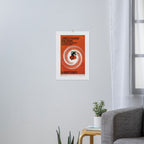 Alfred Hitchcock Vintage Movie Poster, Vertigo Art Print Gallery Image 3