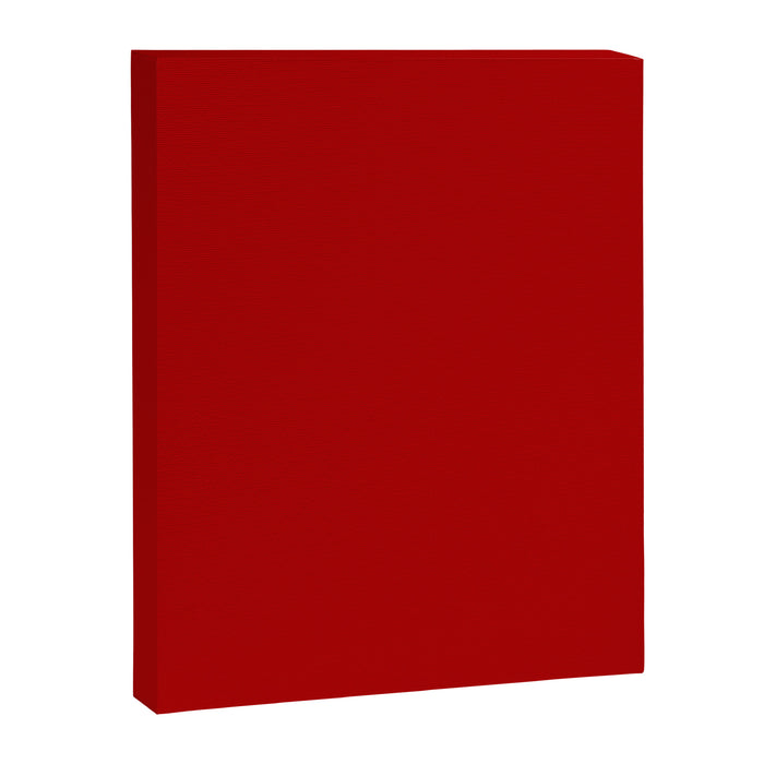 Chili Pepper Red - Solid Color Collection Canvas Print Gallery Image 1