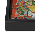 Christ's Entry into Brussels by James Ensor, 1889 Framed Canvas Print Gallery Image 3