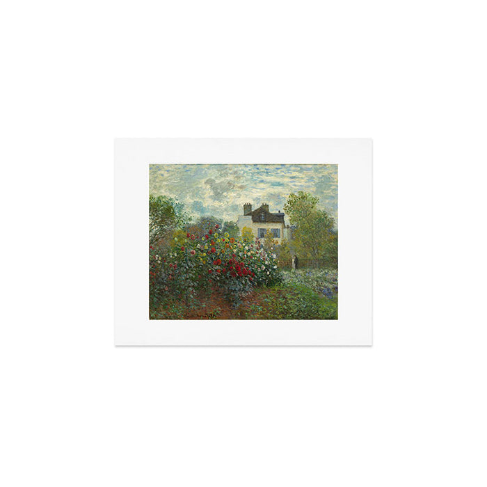Claude Monet The Artist's Garden in Argenteuil, 1873 Art Print Gallery Image 1