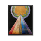 Hilma af Klint, Altarpiece Framed Canvas Print Gallery Image 6