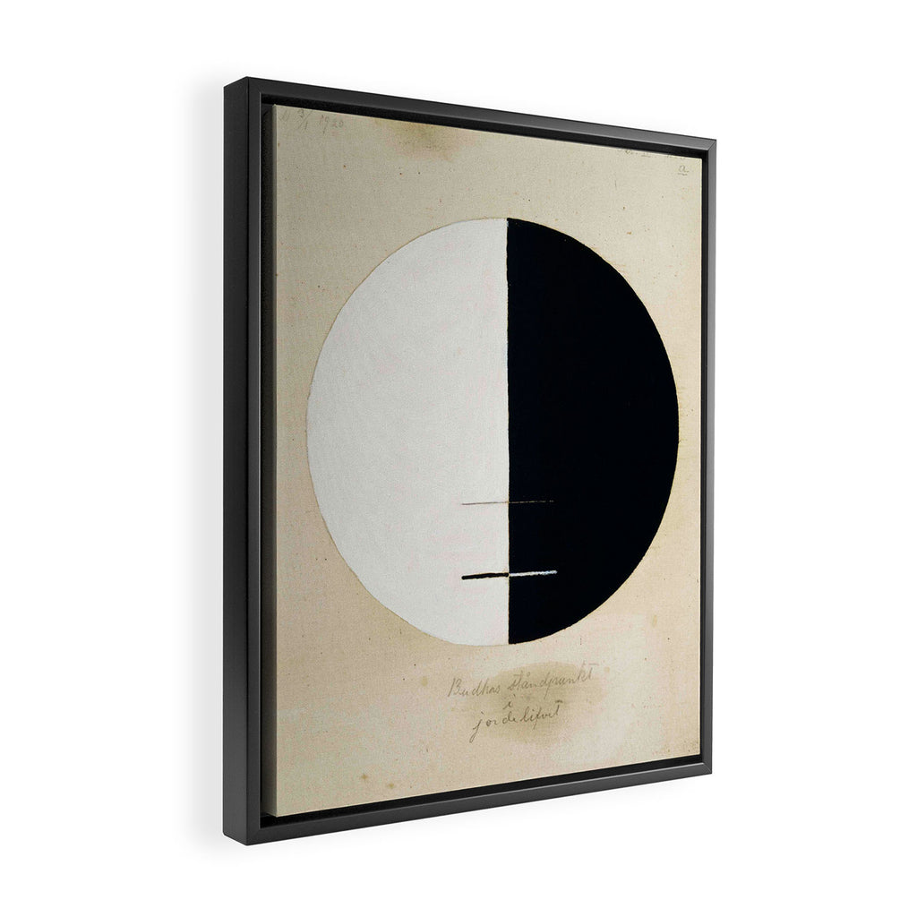 Hilma af Klint, Buddhaâs Standpoint in the Earthly Life, 1920 Framed Canvas Print Gallery Image 2
