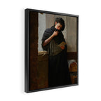 Longing - Saudade-  by Almeida Junior, 1899 Framed Canvas Print Gallery Image 2