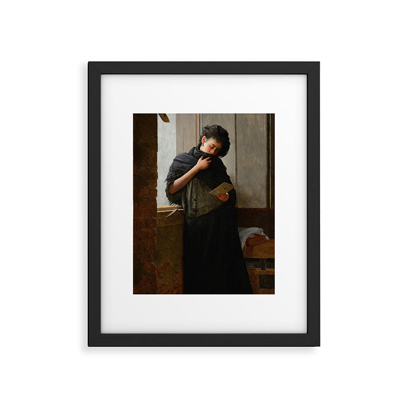 Longing - Saudade-  by Almeida Junior, 1899 Framed Art Print Gallery Image 5