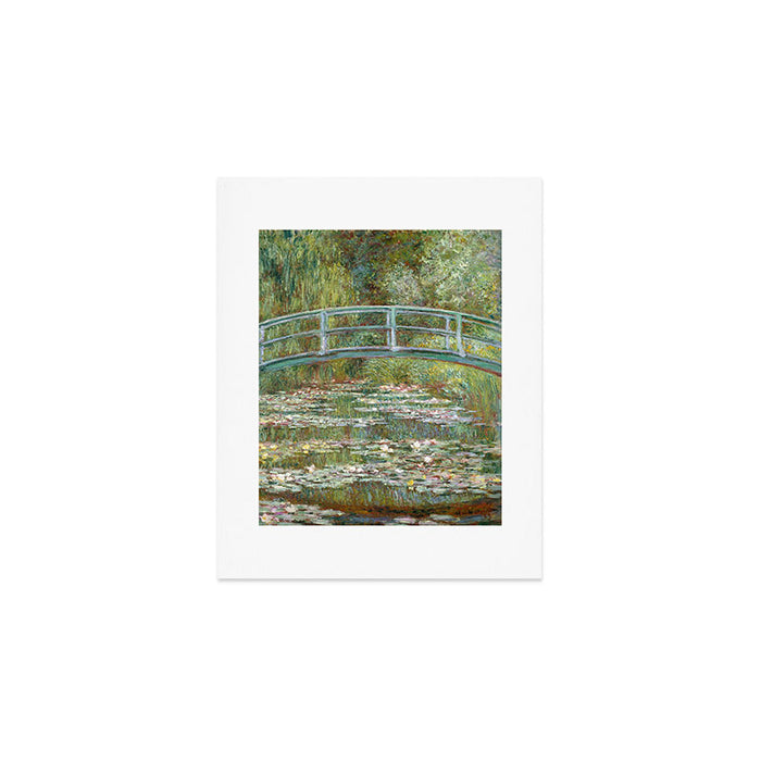 Monet - Bridge over a Pond of Water Lilies, 1899 - Painting Art Print Gallery Image 1