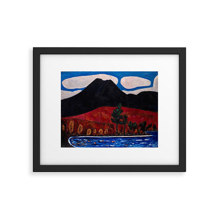 Mt. Katahdin, Autumn #2  by Marsden Hartley Framed Art Print Gallery Image 1