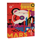 NASA Retro Space Travel Poster #9 Mars Canvas Print Gallery Image 6