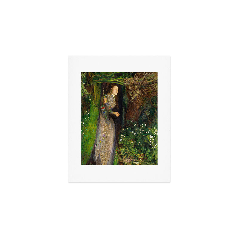 Ophelia Painting by John Everett Millais Art Print Gallery Image 1