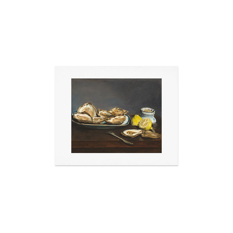 Oysters by Edouard Manet, 1862 Art Print Gallery Image 1