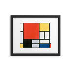 Piet Mondrian, Composition in red, yellow, blue and black Framed Art Print Gallery Image 6
