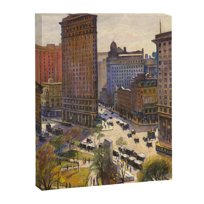 The Flatiron Building by Samuel Halpert, 1919 - NYC Canvas Print Gallery Image 1