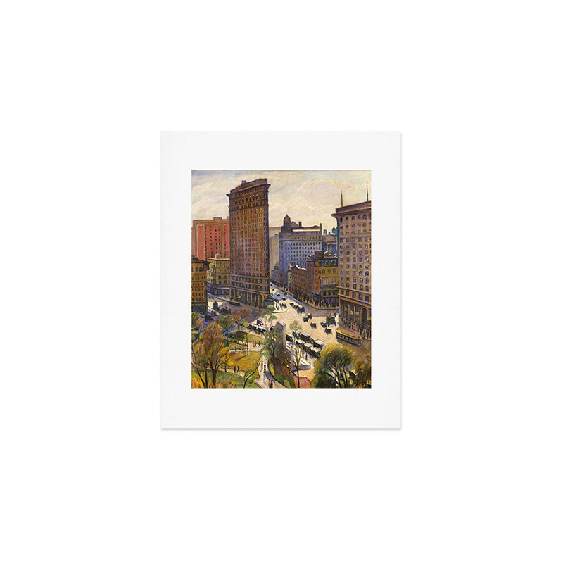 The Flatiron Building by Samuel Halpert, 1919 - NYC Art Print Gallery Image 1