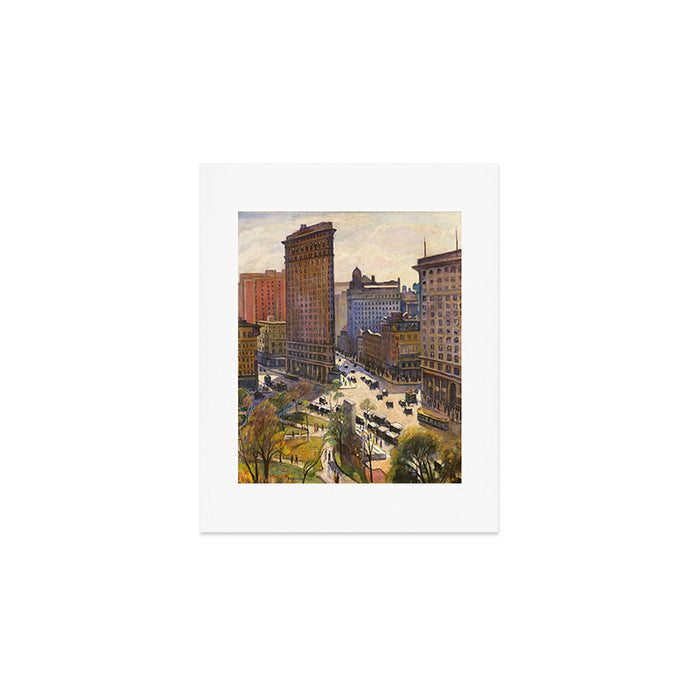 The Flatiron Building by Samuel Halpert, 1919 - NYC Art Print Gallery Image 1