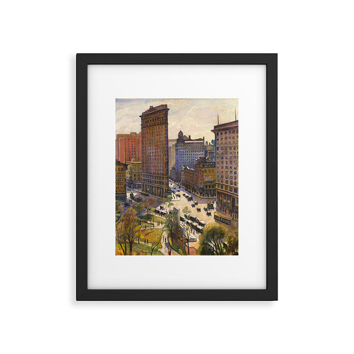 The Flatiron Building by Samuel Halpert, 1919 - NYC Framed Art Print Gallery Image 1