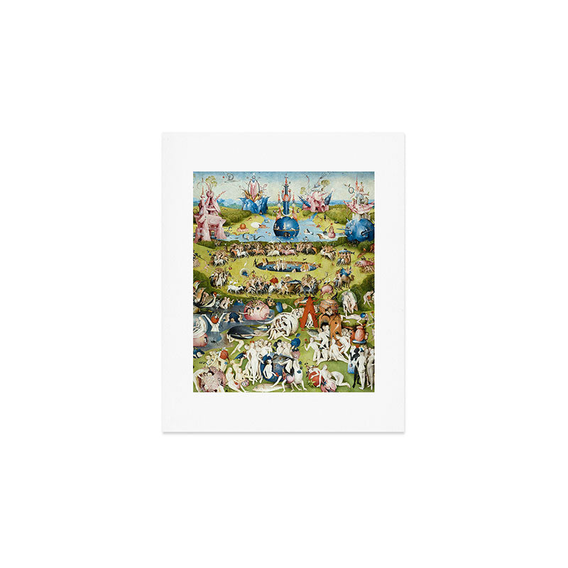 The Garden of Earthly Delights by Hieronymus Bosch Art Print Gallery Image 1