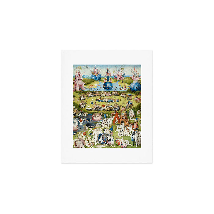 The Garden of Earthly Delights by Hieronymus Bosch Art Print Gallery Image 1