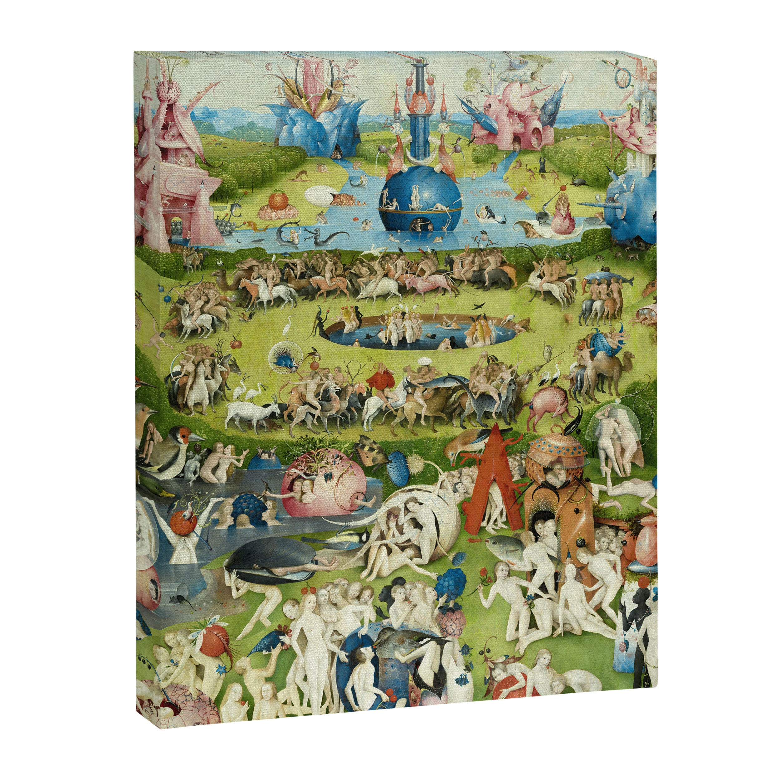 The Garden of Earthly Delights by Hieronymus Bosch Canvas Print Gallery Image 8