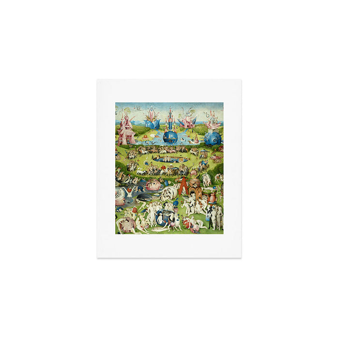 The Garden of Earthly Delights by Hieronymus Bosch Art Print Gallery Image 1