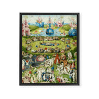 The Garden of Earthly Delights by Hieronymus Bosch Framed Canvas Print Gallery Image 8