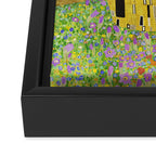 The Kiss - Gustav Klimt, 1907 Framed Canvas Print Gallery Image 3