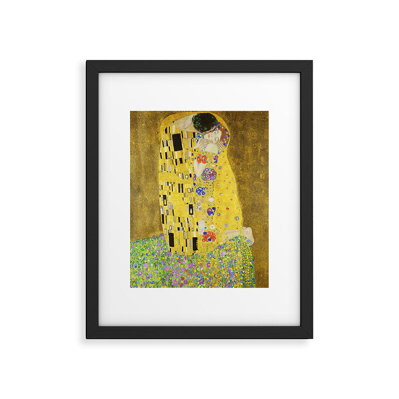 The Kiss - Gustav Klimt, 1907 Framed Art Print Gallery Image 4